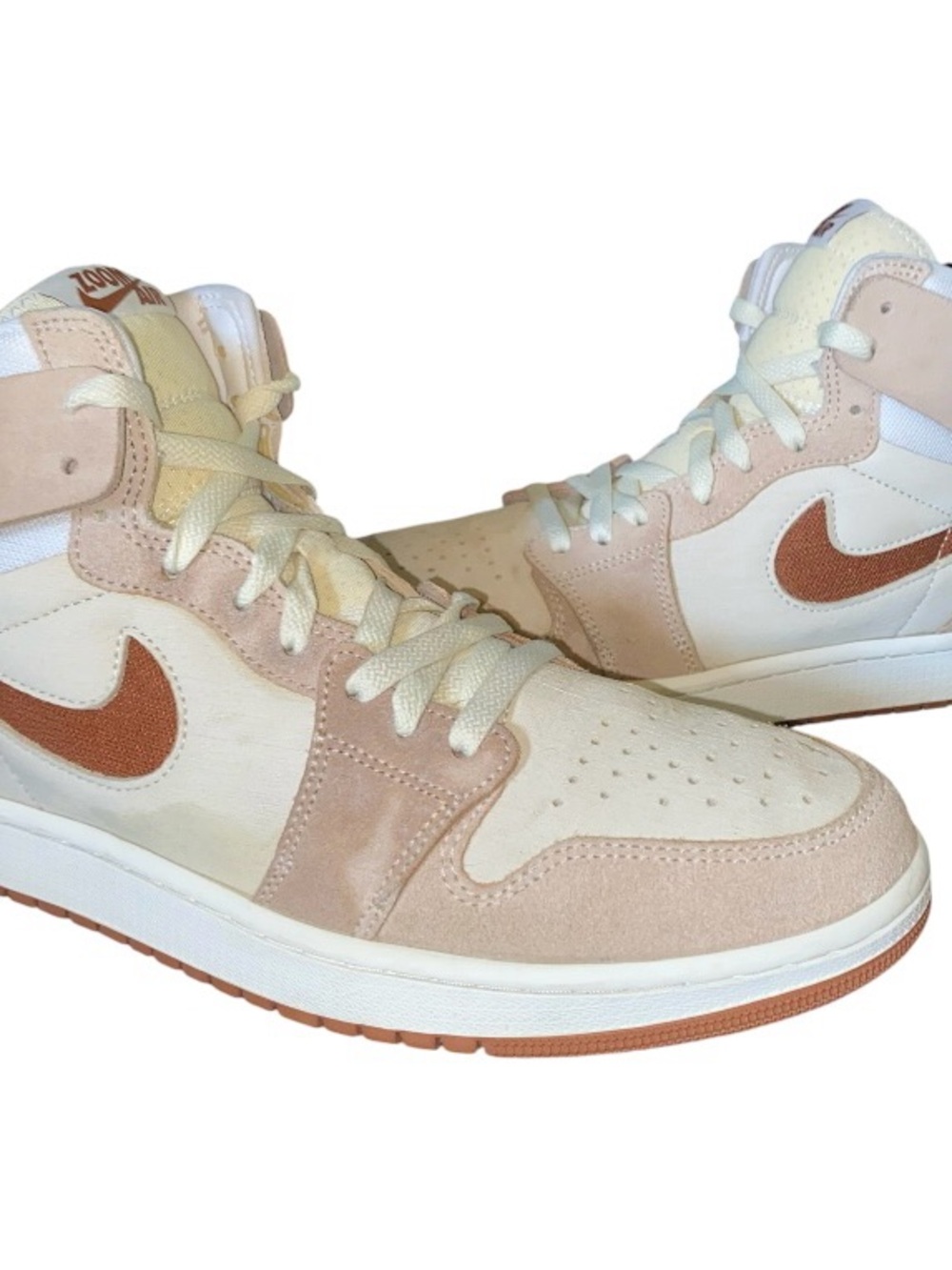 Nike Air Jordan 1 Zoom CMFT High Top Legend Coffee 10.5 Men DV1307-120